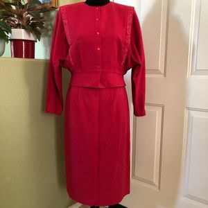 VTG Sartorial Skirt Suit